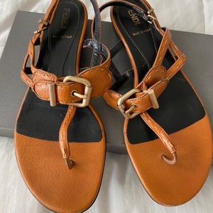Fendi sandals. Worn 3 times.